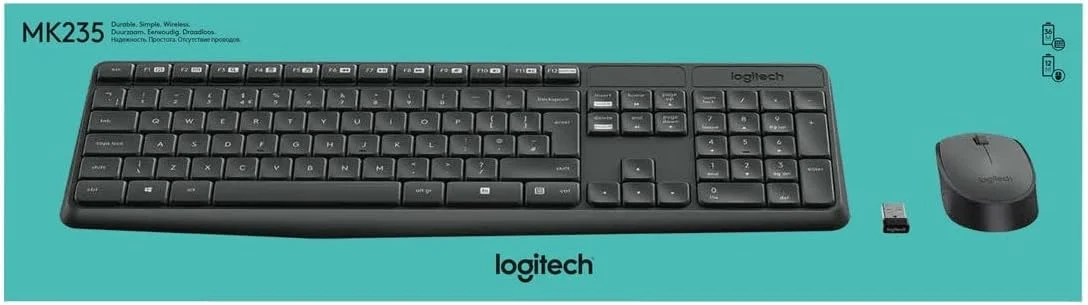 ست کیبورد و ماوس بی سیم لاجیتک مدل MK235