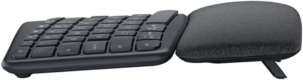 کیبورد ارگونومیک بی سیم لاجیتک ERGO K860 با طراحی کلیدهای جدا از هم، Skand. QWERTY - گرافیت