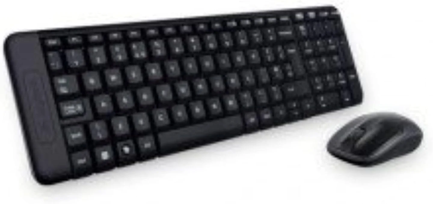 ست کیبورد و ماوس بی سیم لاجیتک مدل MK220 (مشکی)