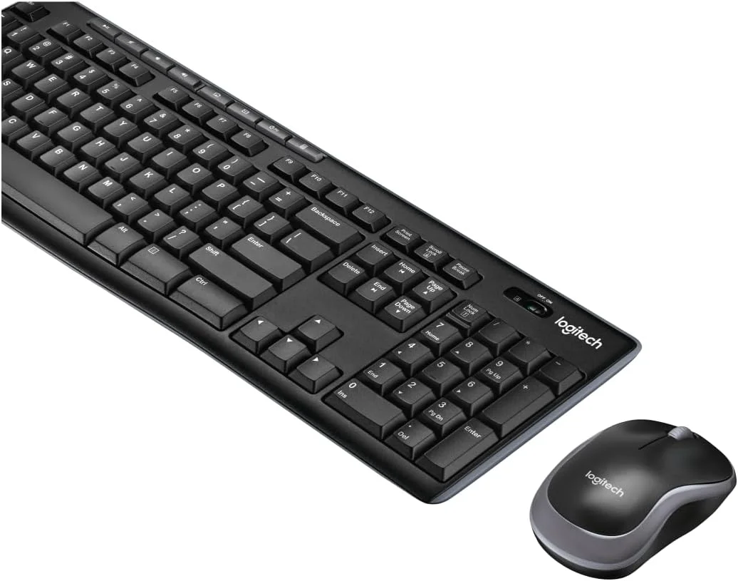 کیبورد و ماوس بی سیم لاجیتک مدل MK270 مشکی