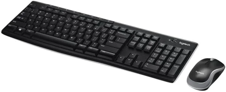 کیبورد و ماوس بی سیم لاجیتک مدل MK270 مشکی