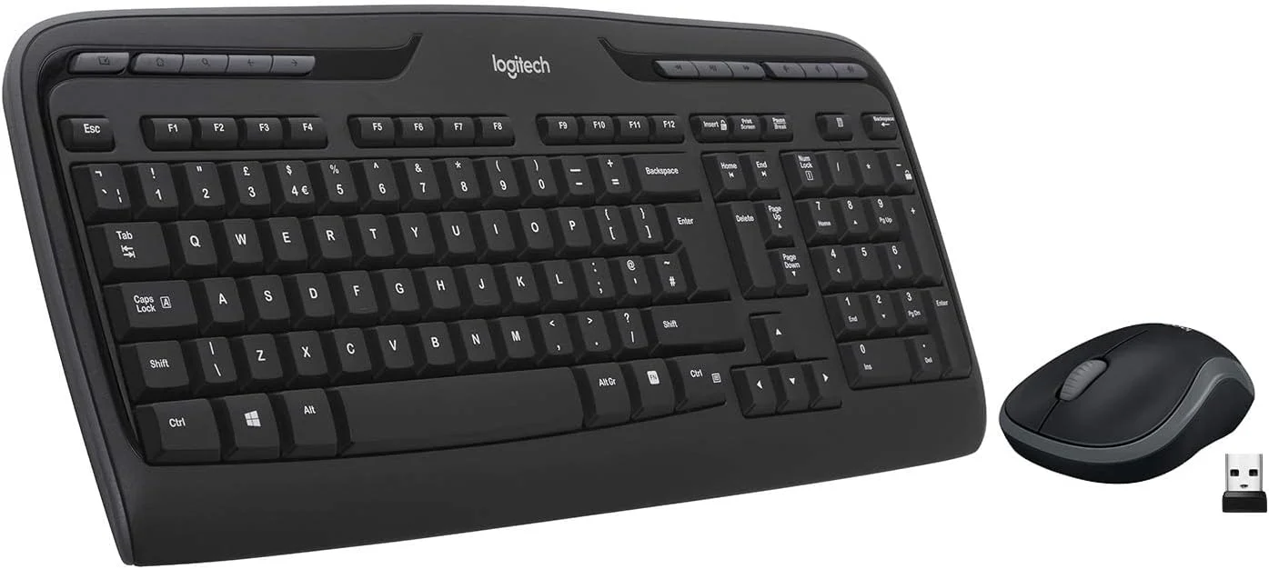 مجموعه Logitech MK330، بی سیم US/Int، 2155972 (موس و کیبورد بی سیم)