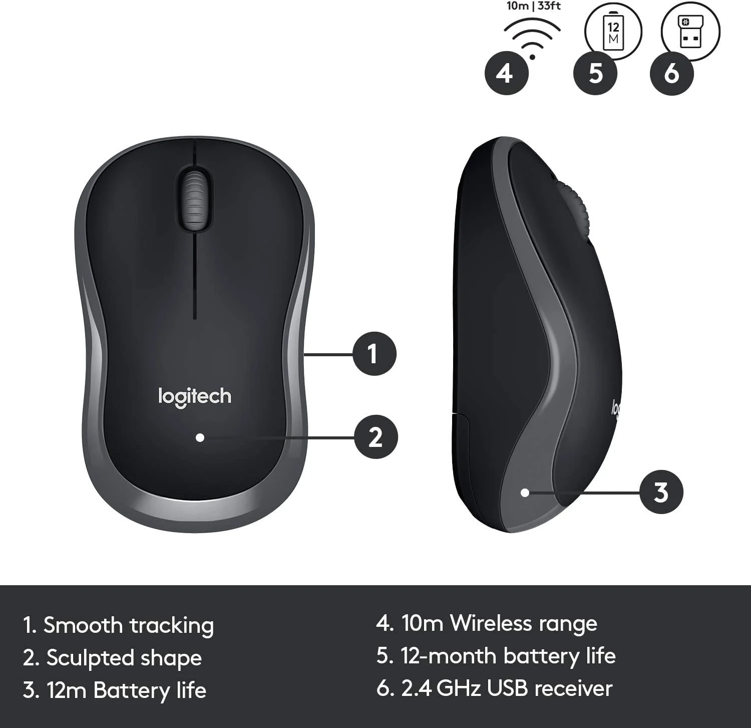 ست کیبورد و ماوس بیسیم لاجیتک مدل MK330 مناسب ویندوز، بیسیم 2.4 گیگاهرتز با گیرنده USB یکپارچه، ماوس قابل حمل، کلیدهای چندرسانهای، عمر باتری طولانی، طرحبندی انگلیسی/عربی برای کامپیوتر/لپتاپ - مشکی ست کیبورد و ماوس بیسیم لاجیتک مدل MK330 مناسب ویندوز، بیسیم 2.4 گیگاهرتز با گیرنده USB یکپارچه، ماوس قابل حمل، کلیدهای چندرسانهای، عمر باتری طولانی، طرحبندی انگلیسی/عربی برای کامپیوتر/لپتاپ - مشکی