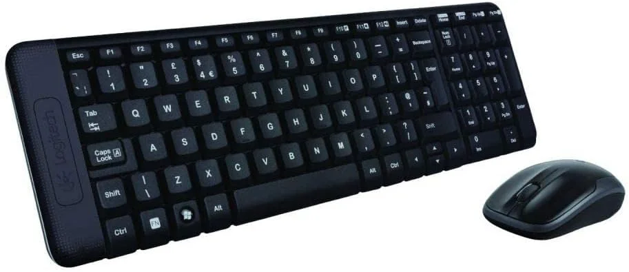 کیبورد و ماوس بی سیم لاجیتک مدل MK220 (مشکی) کیبورد و ماوس بی سیم لاجیتک مدل MK220 (مشکی)