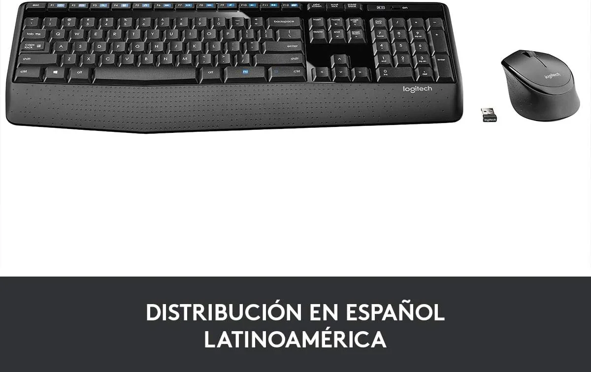 ست کیبورد و ماوس بی سیم Logitech Combo Mk345