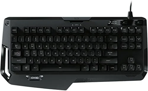 کیبورد مکانیکی بدون کلید Logitech G410 Atlas Spectrum - مشکی