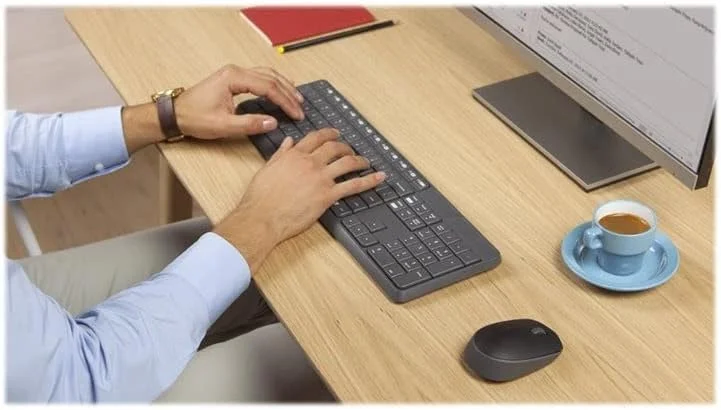ست کیبورد و ماوس بی سیم لاجیتک مدل MK235