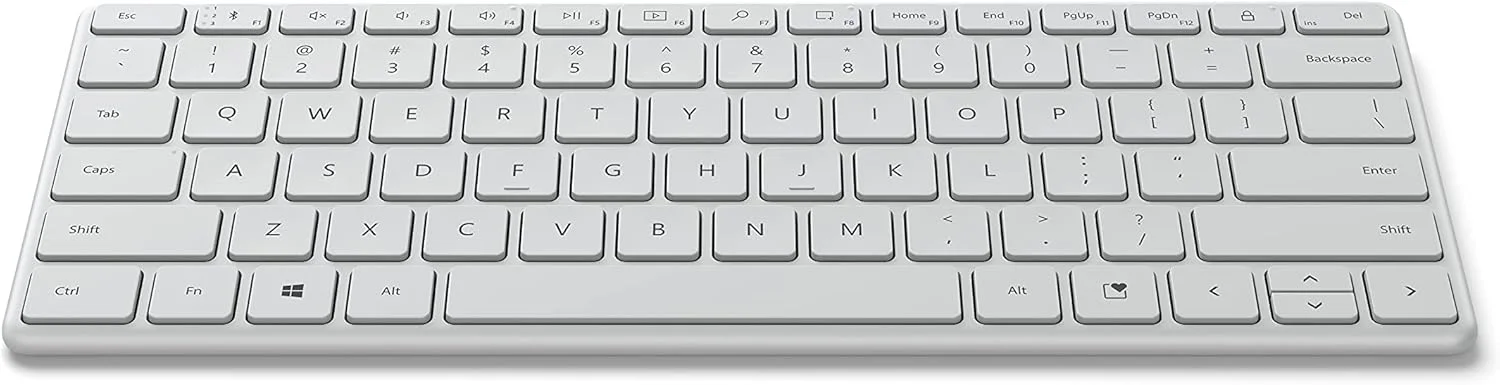 صفحه کلید بی سیم جمع و جور مایکروسافت دیزاینر، اسپانیایی QWERTY