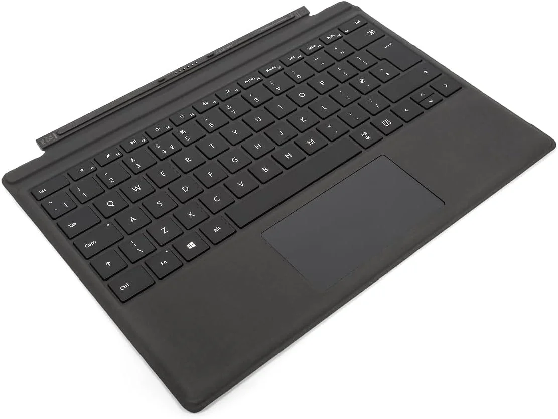کاور تایپ مایکروسافت سرفیس پرو برای سرفیس پرو 4-7 (QWERTY USA) مشکی (بازسازی شده)