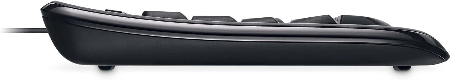 صفحه کلید و ماوس سیم دار مایکروسافت مدل Desktop 600 (QWERTY) - مشکی