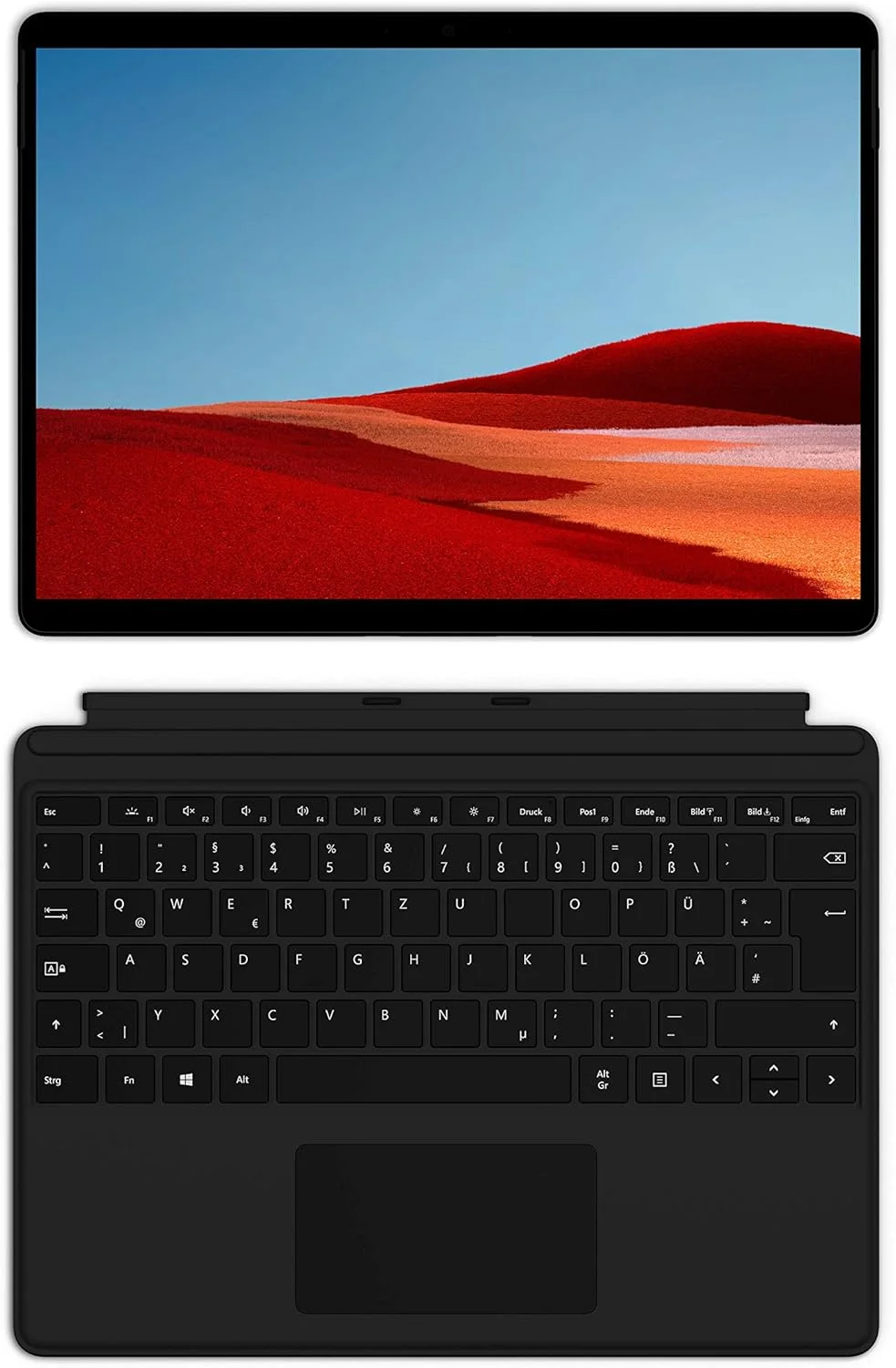 کیبورد مایکروسافت Surface Pro X (کیبورد QWERTZ) کیبورد مایکروسافت Surface Pro X (کیبورد QWERTZ)