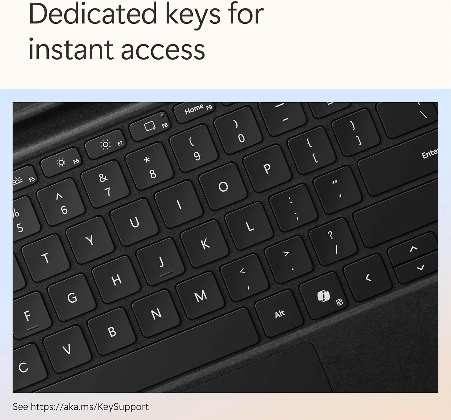 کیبورد Microsoft Surface Pro Flex با محل نگهداری قلم، کیبورد آلکانترا برای Surface Pro 8/9/نسل 11، ویندوز 11 Copilot+ PC، مشکی کیبورد Microsoft Surface Pro Flex با محل نگهداری قلم، کیبورد آلکانترا برای Surface Pro 8/9/نسل 11، ویندوز 11 Copilot+ PC، مشکی