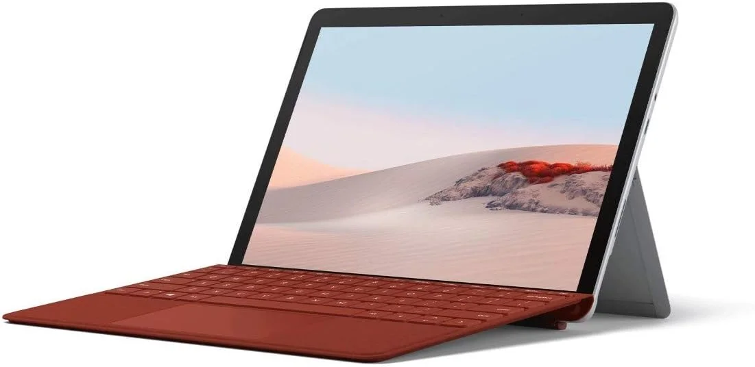 کیبورد تایپ Microsoft Surface Go Signature با طرح QWERTZ - قرمز