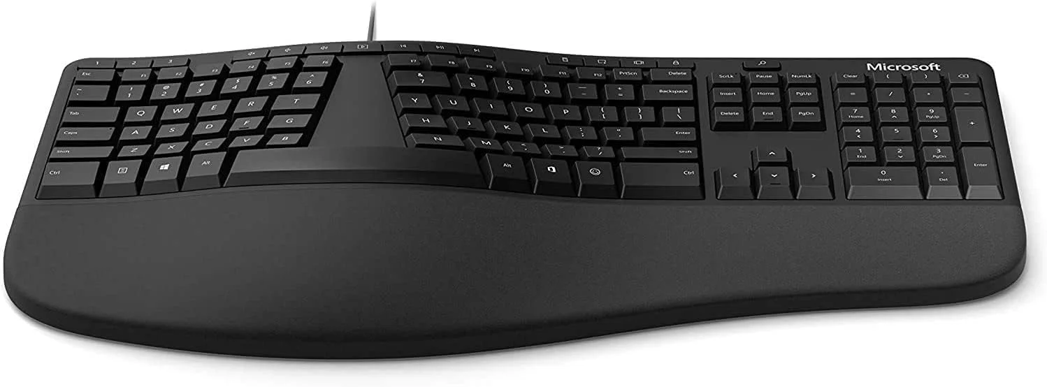 صفحه کلید ارگونومیک مایکروسافت مدل Natural Ergonomic Keyboard 4000 مخصوص کسب و کار - سیمی (بسته دو عددی) صفحه کلید ارگونومیک مایکروسافت مدل Natural Ergonomic Keyboard 4000 مخصوص کسب و کار - سیمی (بسته دو عددی)