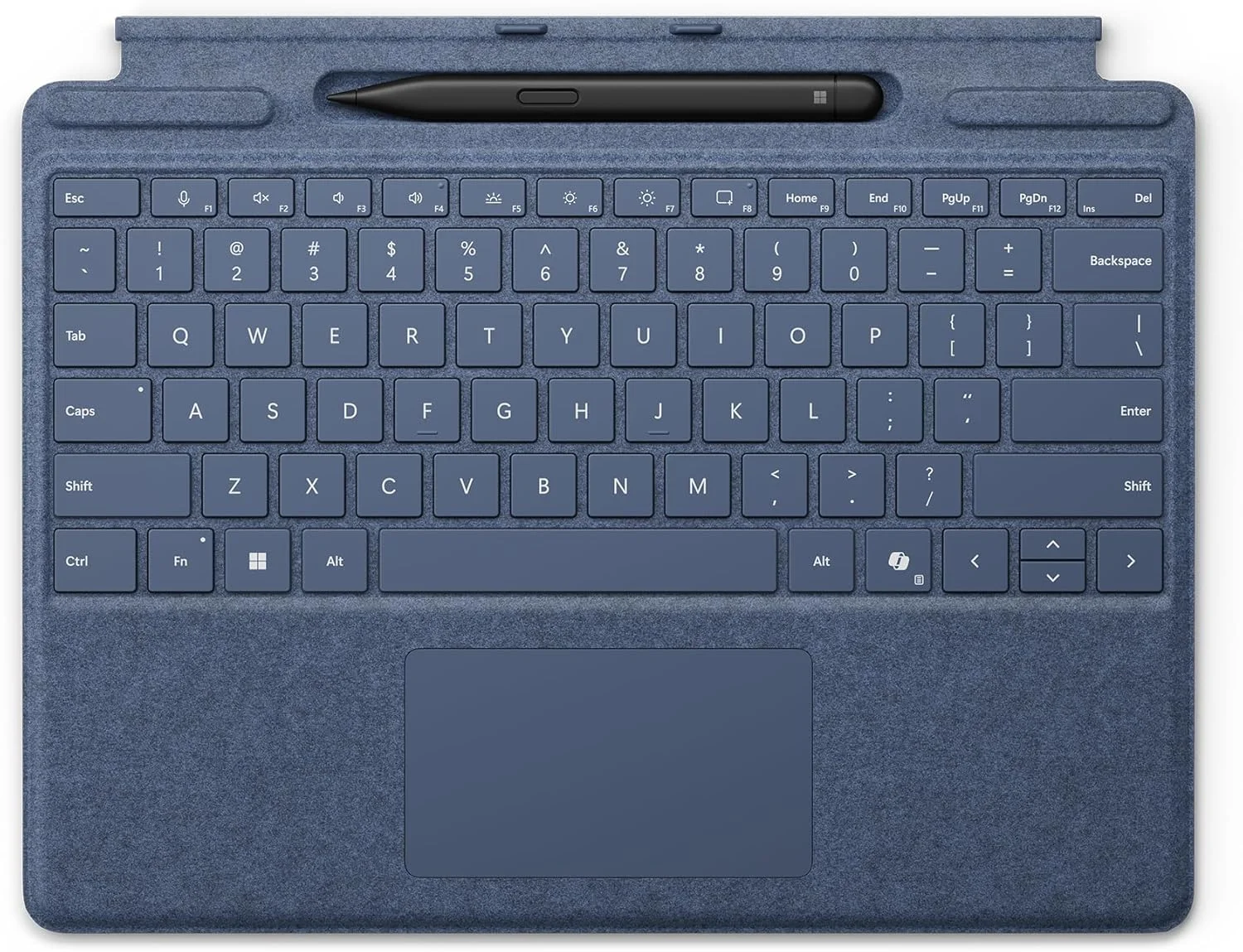 کیبورد مایکروسافت Surface Pro 13 اینچ با قلم Slim | یاقوت کبود | سازگار با Surface Pro 13 اینچ (نسل 11)، Surface Pro 9 یا Surface Pro 8