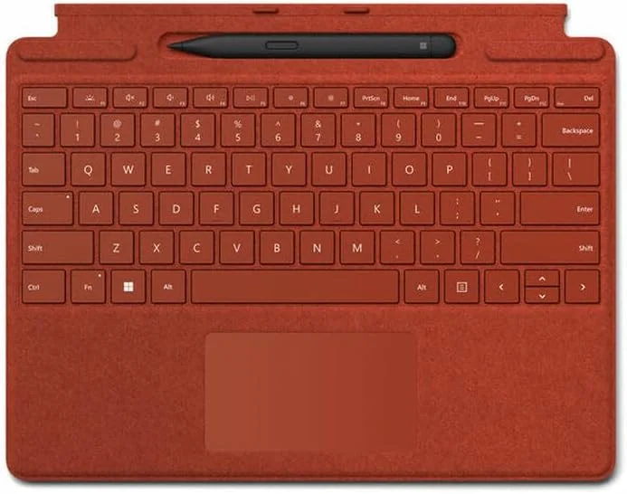 کیبورد مایکروسافت 8X8-00032 قرمز اسپانیایی QWERTY اسپانیایی