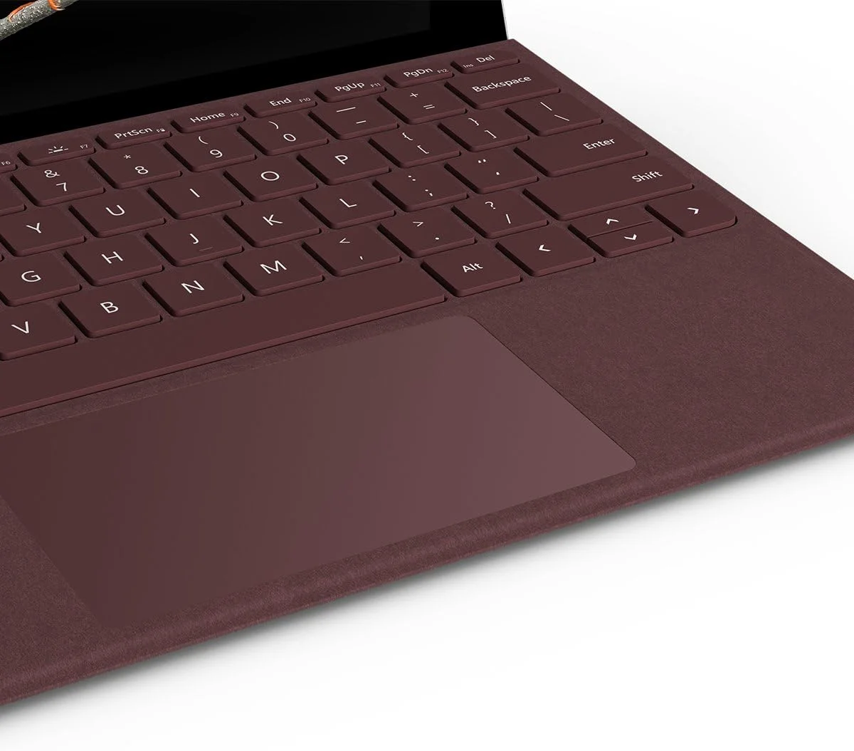 کاور کیبورد آلکانترا Microsoft Surface Go Signature (KCS-00041) - بورگاندی کاور کیبورد آلکانترا Microsoft Surface Go Signature (KCS-00041) - بورگاندی