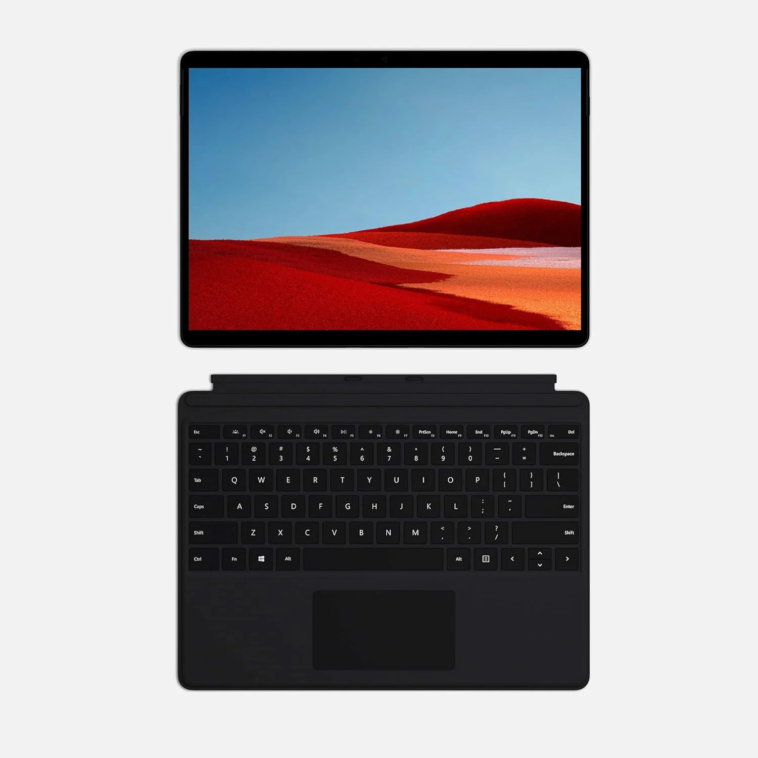 کیبورد مایکروسافت Surface Pro X/Pro 8 مدل QJW-00015 (مشکی)