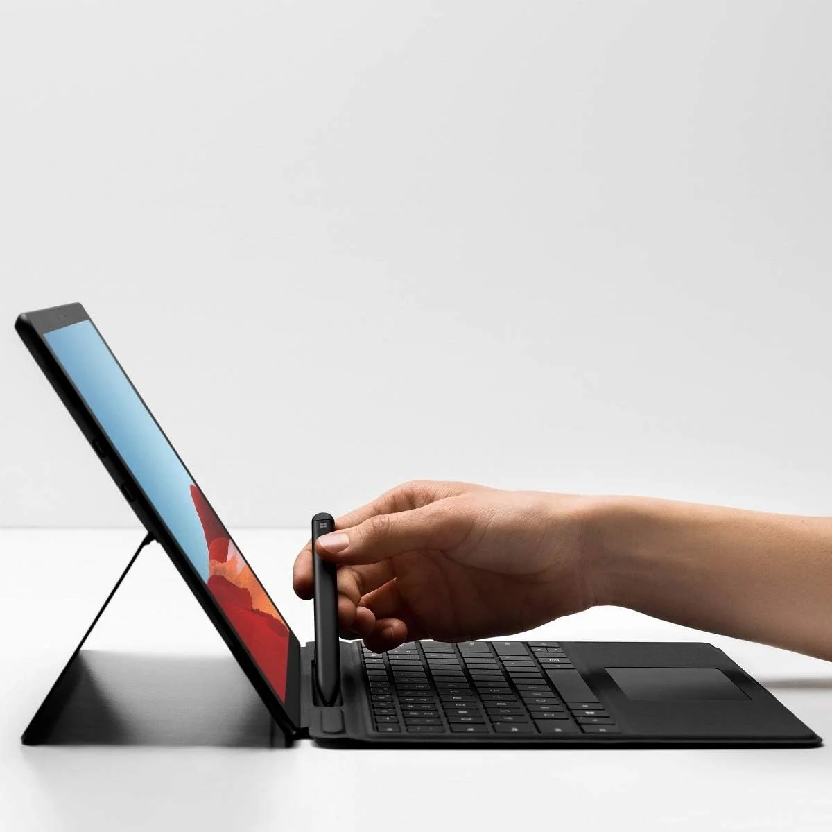 کیبورد مایکروسافت Surface Pro X/Pro 8 مدل QJW-00015 (مشکی)