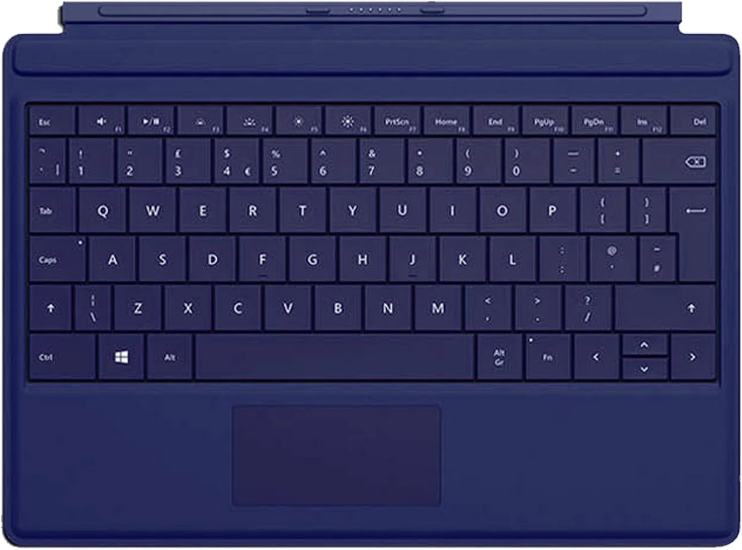 کیبورد مایکروسافت سرفیس 3 مدل Type Cover Qwerty UK - آبی فیروزه ای