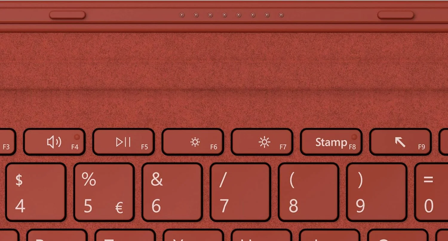 کاور کیبورد مایکروسافت Surface Go Signature Type برای Surface Go، مرجانی