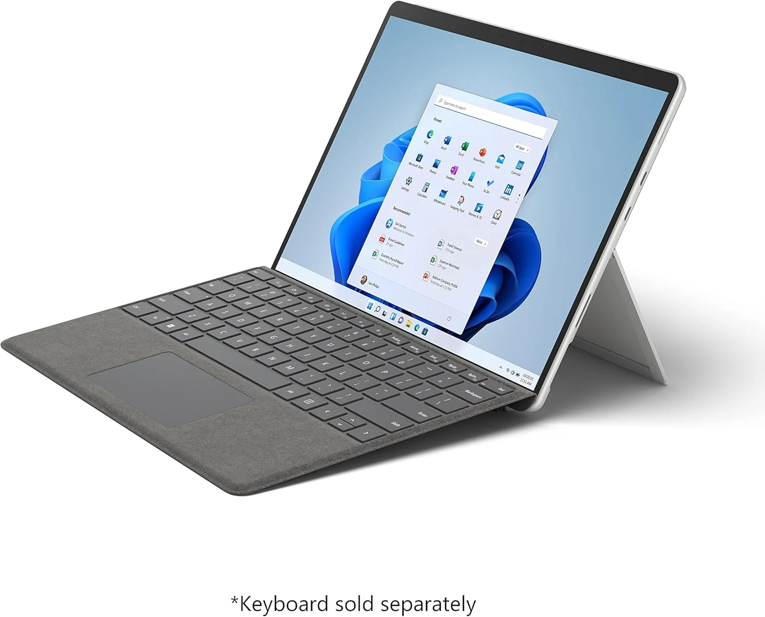 مجموعه Microsoft Surface Pro 9، 8 یا X - کاور Signature Type - مشکی - و Slim Pen 2