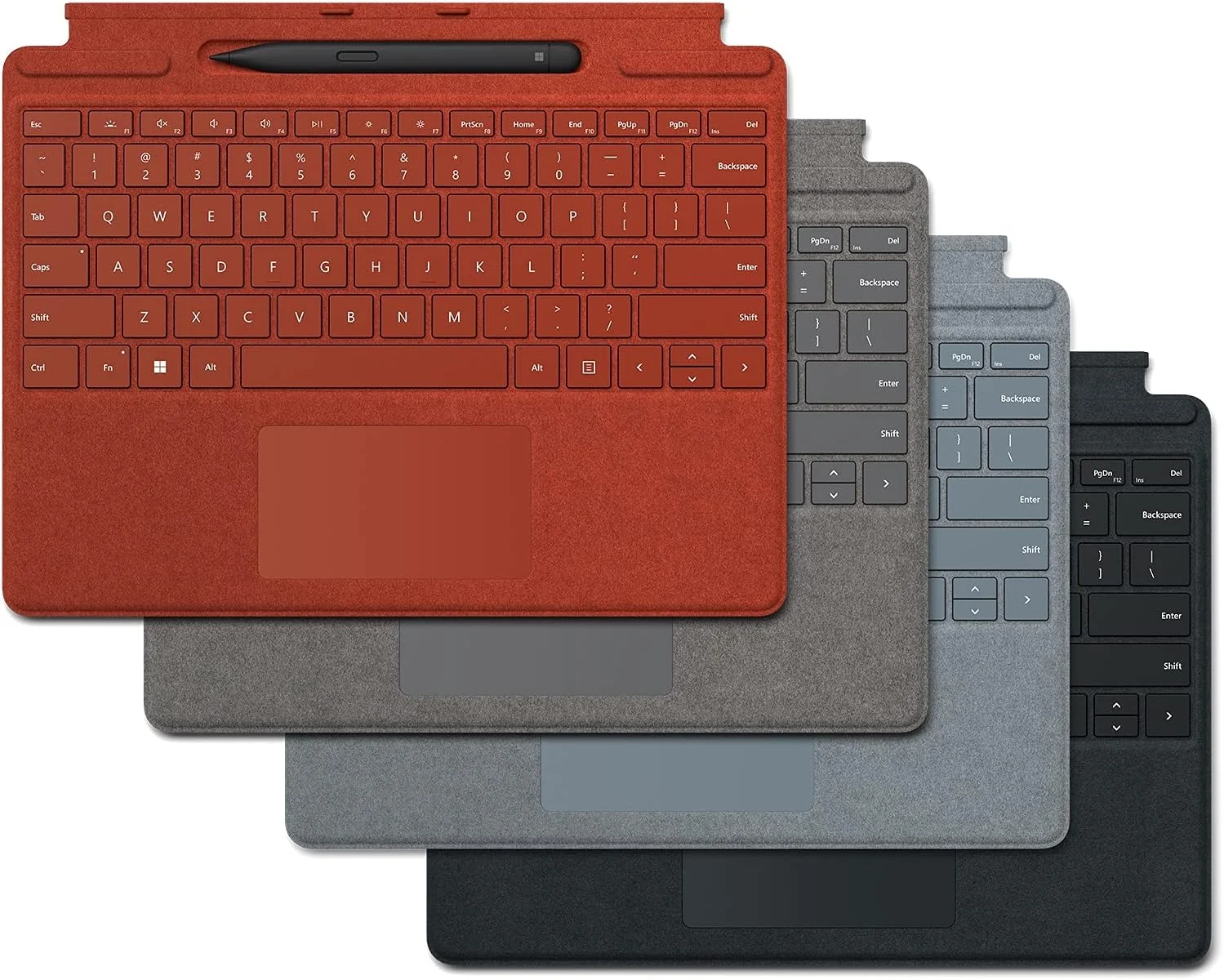کاور آلکانترا به همراه قلم مایکروسافت Surface Pro 8/X - پلاتینیوم