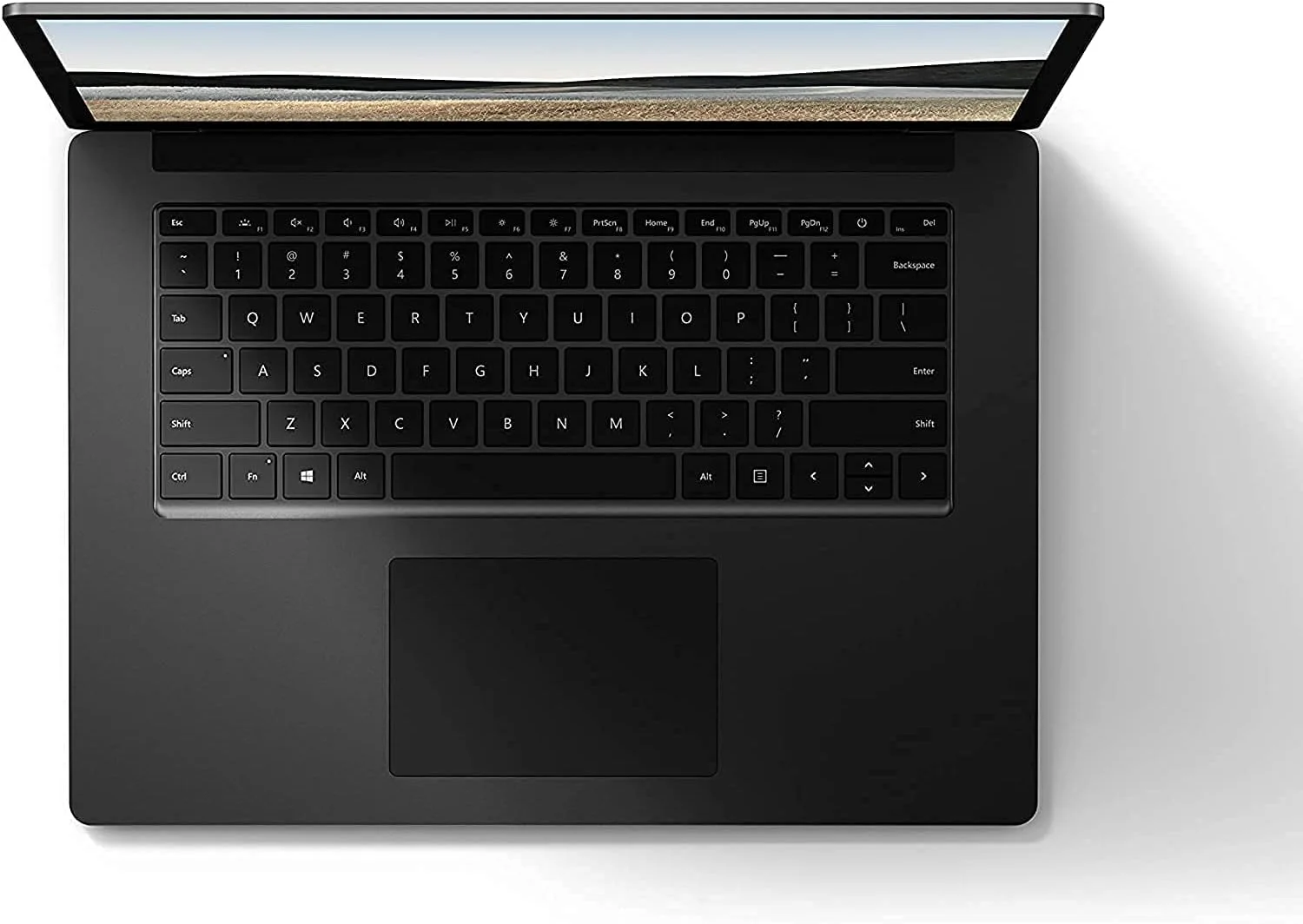 مایکروسافت سرفیس لپ تاپ 4 15 اینچی (بازسازی شده) (5IM-00089)، لمسی، i7-1185G7، رم 16 گیگابایتی، SSD 512 گیگابایتی، Iris Xe، ویندوز 11، مشکی، کیبورد انگلیسی-عربی