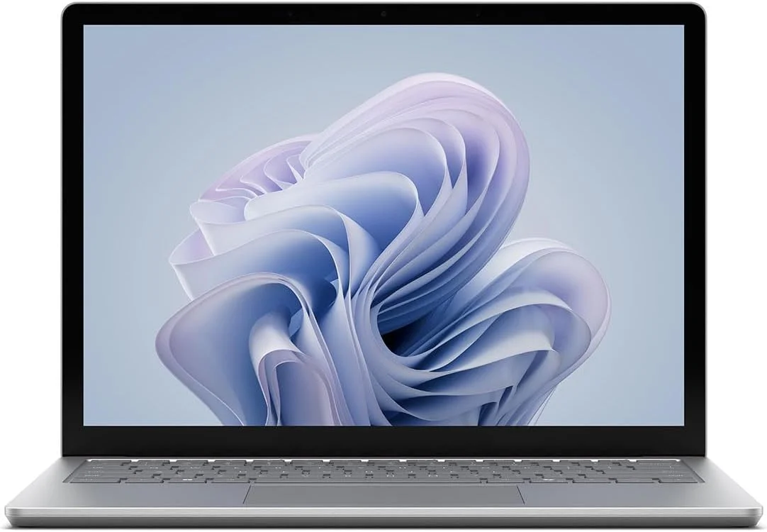 لپ تاپ لمسی 13.5 اینچی مایکروسافت Surface Laptop 6 - اینتل Core Ultra 5 - 8 گیگابایت رم - 256 گیگابایت SSD - کیبورد انگلیسی - پلاتینیوم