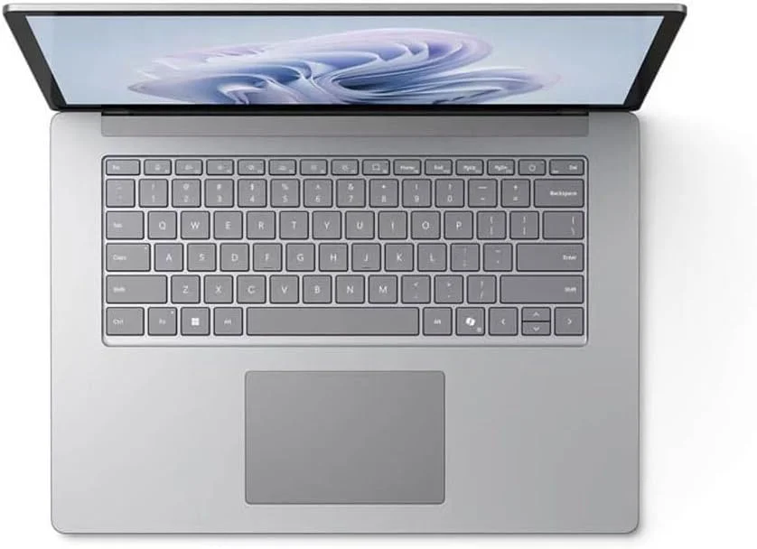 لپ تاپ لمسی 13.5 اینچی مایکروسافت Surface Laptop 6 - اینتل Core Ultra 5 - 8 گیگابایت رم - 256 گیگابایت SSD - کیبورد انگلیسی - پلاتینیوم