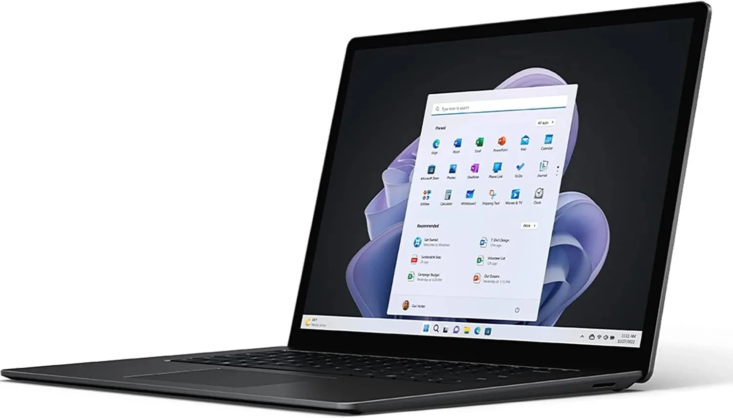 لپ تاپ مایکروسافت Surface 5 با صفحه نمایش 15 اینچی 2256 x 1504، پردازنده Intel i5-1235U، گرافیک یکپارچه Iris، رم 8 گیگابایتی، حافظه SSD 256 گیگابایتی، ویندوز 11، مشکی - [RIP-00039]