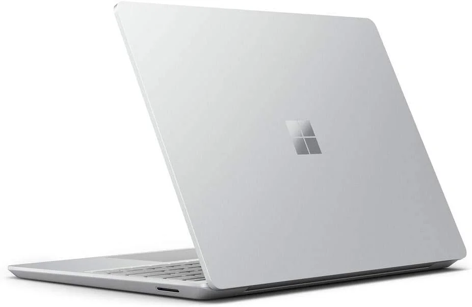 لپ تاپ مایکروسافت Surface Go با صفحه نمایش 12.4 اینچی - پردازنده نسل دهم Intel Quad Core i5-1035G1، رم 8 گیگابایتی، حافظه SSD 128 گیگابایتی، گرافیک Intel UHD، ویندوز 10 پرو، صفحه کلید انگلیسی، پلاتینیوم (تجدید شده)