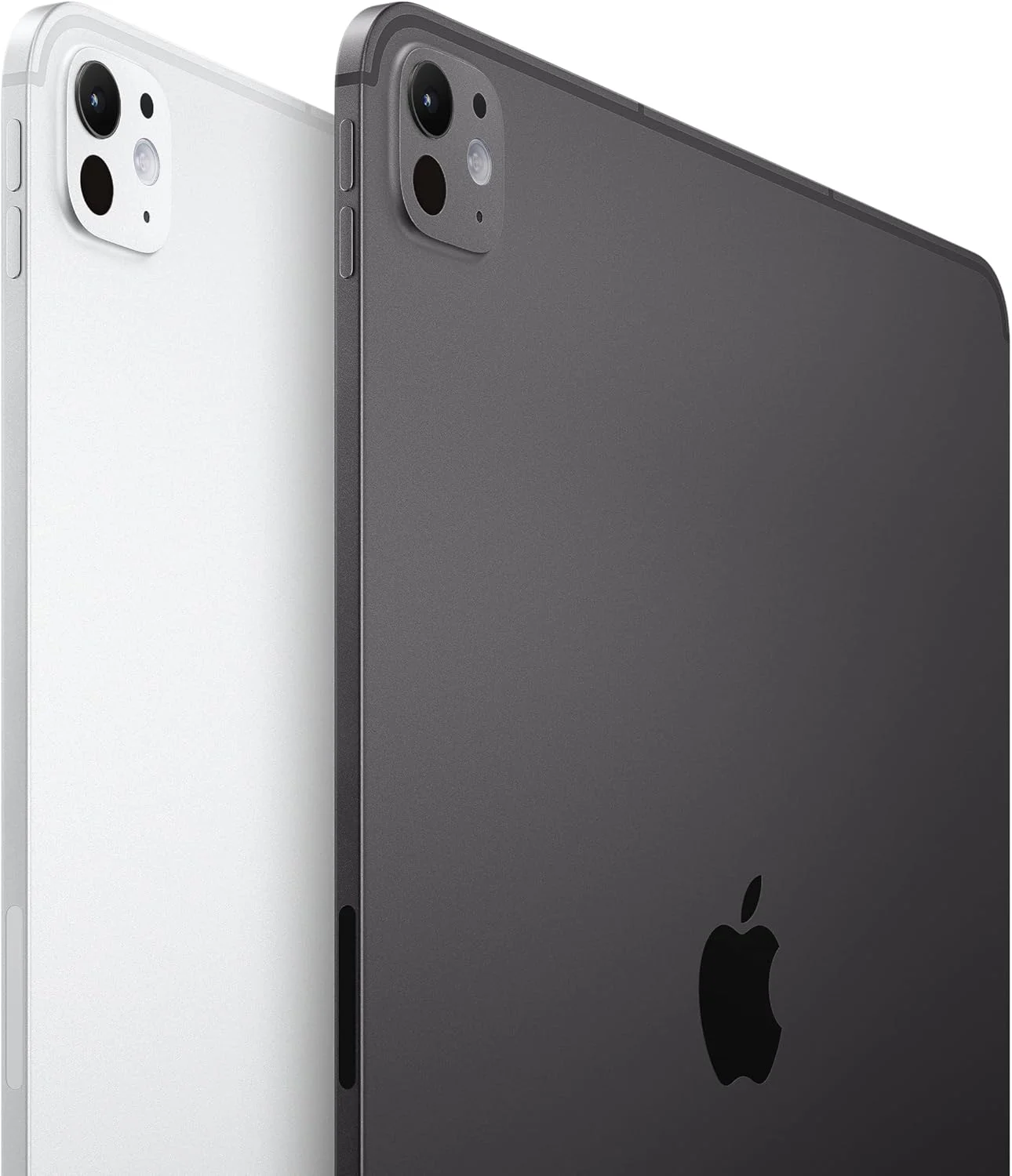 اپل آیپد پرو ۱۱ اینچی (M4): نمایشگر Ultra Retina XDR، ۵۱۲ گیگابایت، دوربین جلوی ۱۲ مگاپیکسلی Landscape / دوربین پشتی ۱۲ مگاپیکسلی، Wi-Fi 6E + 5G Cellular با eSIM، عمر باتری تمام روز، شیشه استاندارد - نقره ای