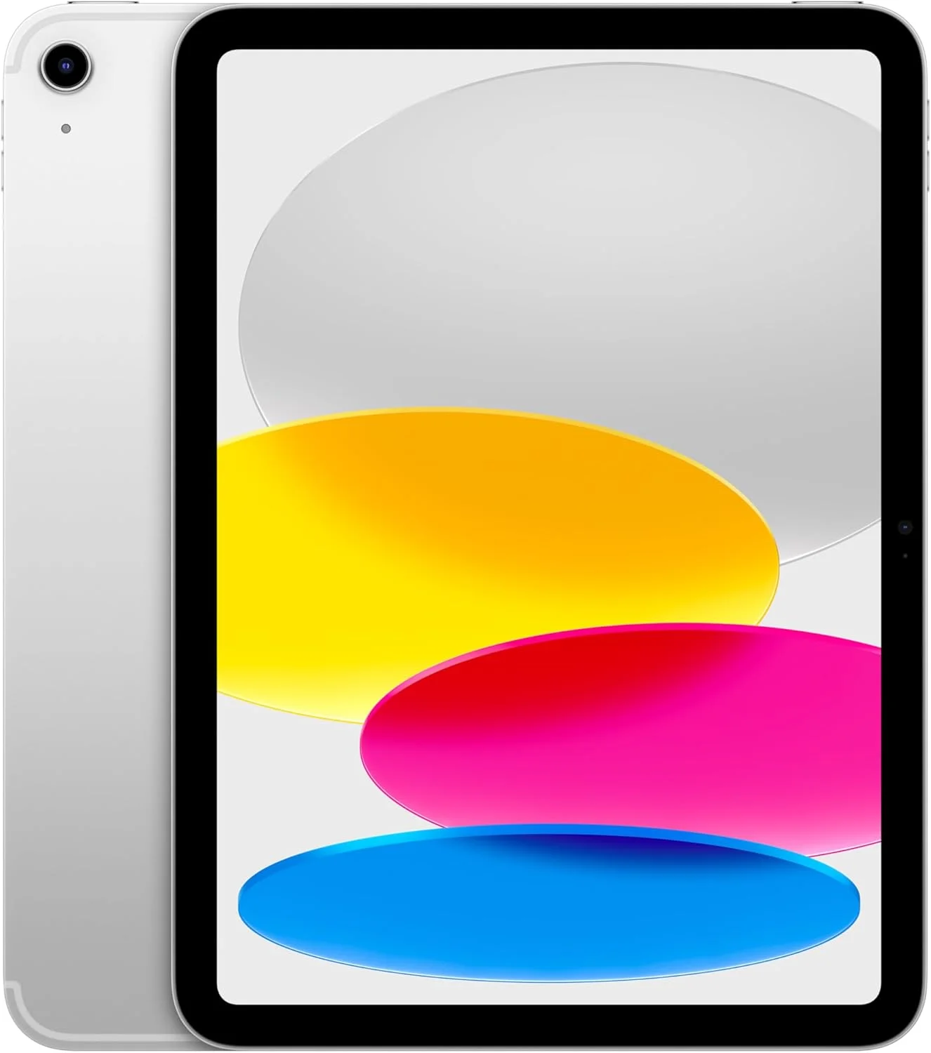 اپل آیپد 11 اینچی: تراشه A16، مدل 11 اینچی، نمایشگر Liquid Retina، 128 گیگابایت، Wi-Fi 6 + 5G Cellular، دوربین جلو 12 مگاپیکسلی/دوربین عقب 12 مگاپیکسلی، Touch ID، عمر باتری تمام روز - نقره ای