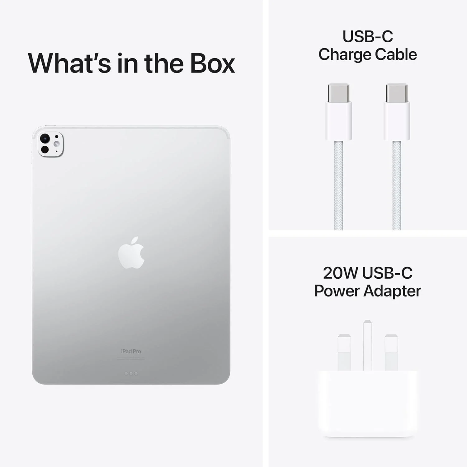اپل آیپد پرو ۱۳ اینچی (M4): نمایشگر Ultra Retina XDR، ۱ ترابایت، دوربین جلوی ۱۲ مگاپیکسلی/دوربین پشتی ۱۲ مگاپیکسلی منظره‌نگار، اسکنر LiDAR، Wi-Fi 6E، Face ID، عمر باتری تمام روز، شیشه استاندارد - نقره‌ای