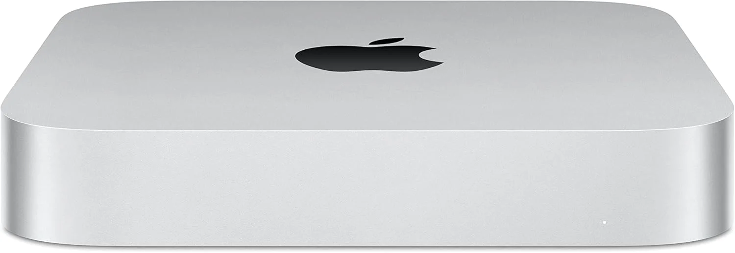 کامپیوتر رومیزی Apple Mac mini 2023 با تراشه Apple M2 با پردازنده مرکزی 8 هسته ای و پردازنده گرافیکی 10 هسته ای، 8 گیگابایت رم، 256 گیگابایت حافظه SSD، اترنت گیگابیتی. سازگار با iPhone/iPad (تجدید شده)