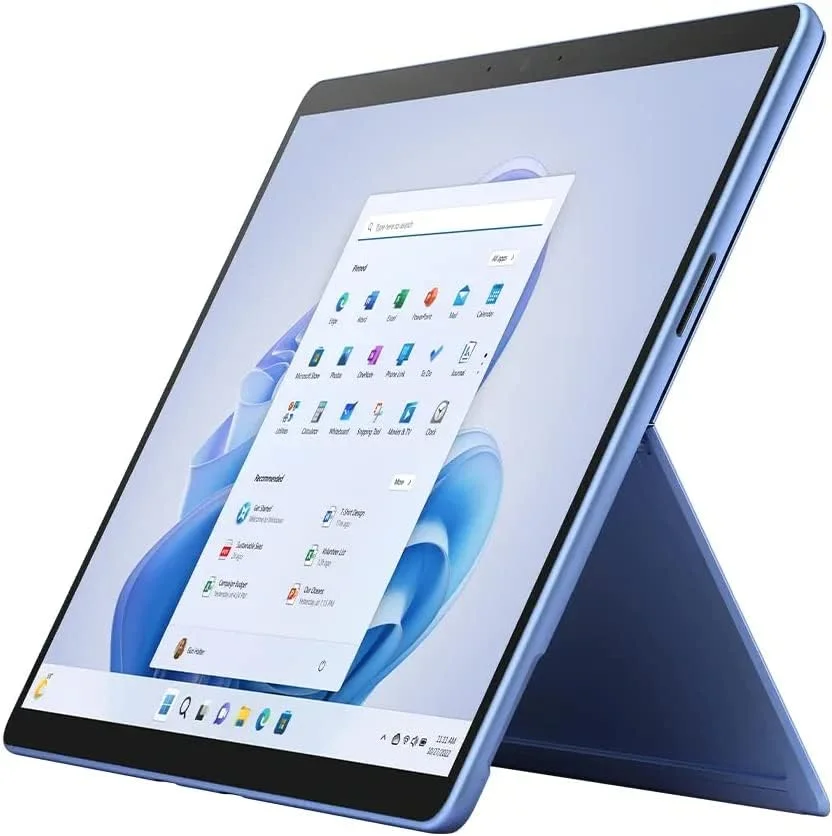 مایکروسافت سرفیس پرو 9 (بازسازی شده) (QEZ-00042)، صفحه لمسی 13 اینچی 2880x1920، پردازنده i5-1235U، رم 8 گیگابایتی، حافظه SSD 256 گیگابایتی، گرافیک Intel، ویندوز 11 هوم، یاقوت کبود، فقط دستگاه مایکروسافت سرفیس پرو 9 (بازسازی شده) (QEZ-00042)، صفحه لمسی 13 اینچی 2880x1920، پردازنده i5-1235U، رم 8 گیگابایتی، حافظه SSD 256 گیگابایتی، گرافیک Intel، ویندوز 11 هوم، یاقوت کبود، فقط دستگاه