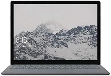 لپ تاپ مایکروسافت Surface مدل JKY-00020، پردازنده Intel Core i5 7300U، حافظه SSD 128 گیگابایتی، رم 8 گیگابایتی، کارت گرافیک Intel HD Graphics 620، صفحه نمایش لمسی 13.5 اینچی، رنگ خاکستری پلاتینیوم، ویندوز 10