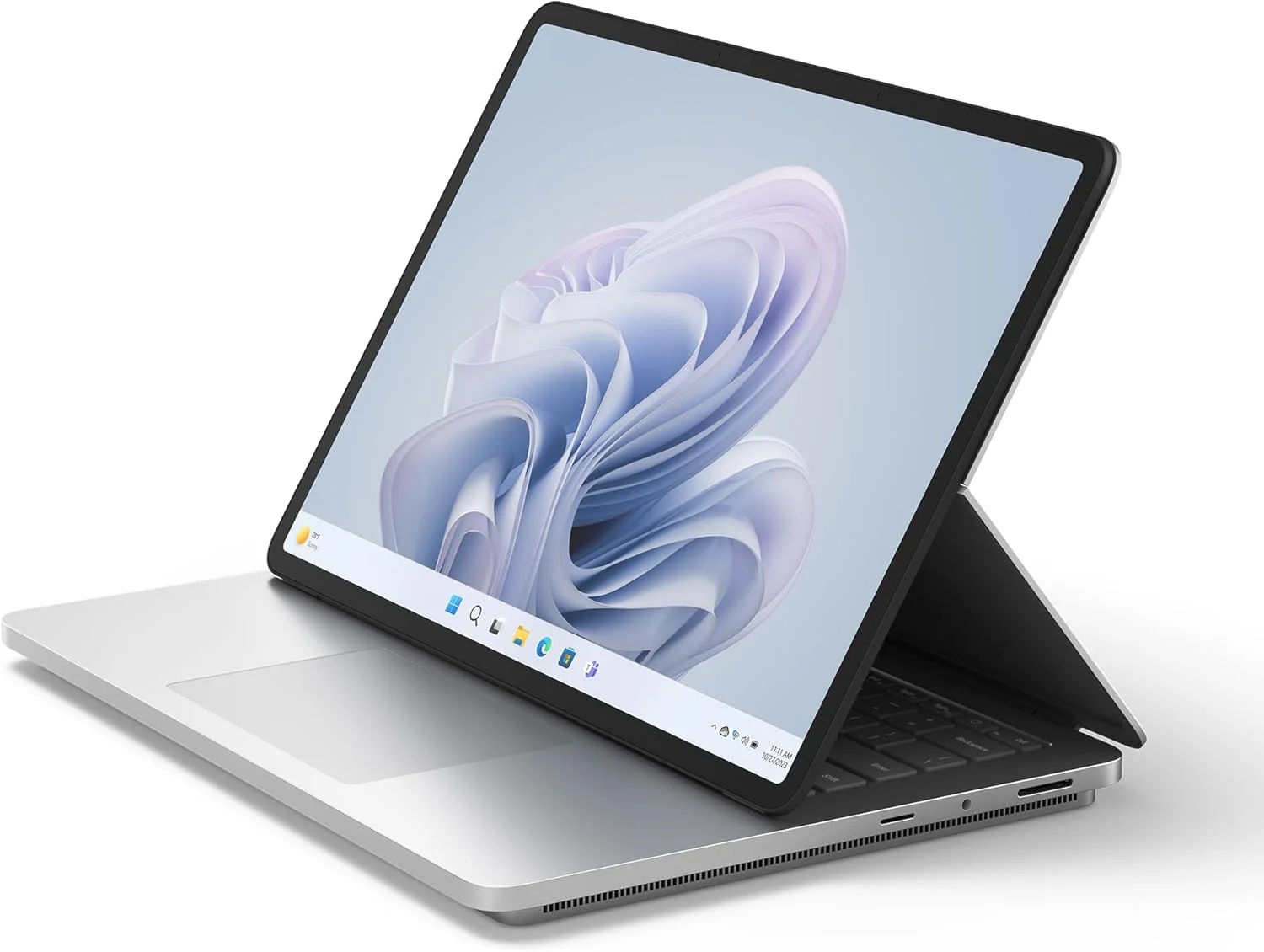 مایکروسافت سرفیس لپ تاپ استودیو 2 (2023) - صفحه نمایش لمسی 14.4 اینچی - پردازنده Intel Core i7، رم 16 گیگابایتی، SSD 512 گیگابایتی، NVIDIA GeForce RTX 4050، ویندوز 11، رنگ پلاتینیوم Copilot