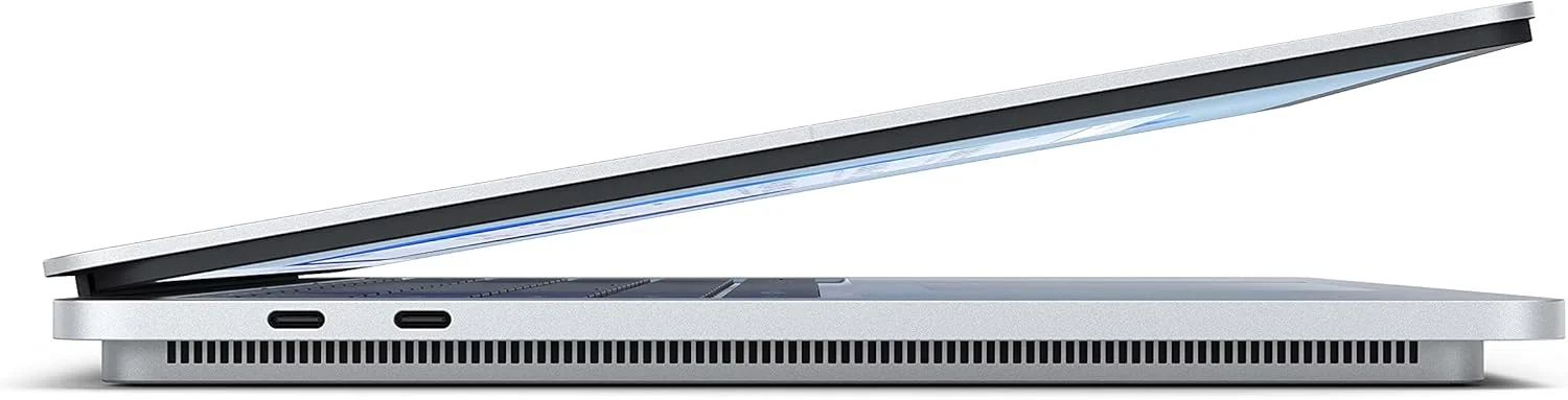 مایکروسافت Surface Laptop Studio (THR-00013) – صفحه لمسی 14.4 اینچی، پردازنده Intel Core i5-11300H، رم 16 گیگابایتی، حافظه SSD 256 گیگابایتی، ویندوز 11 Home – پلاتینیوم | لپ تاپ 2 در 1 تبدیل شونده (تجدید شده) مایکروسافت Surface Laptop Studio (THR-00013) – صفحه لمسی 14.4 اینچی، پردازنده Intel Core i5-11300H، رم 16 گیگابایتی، حافظه SSD 256 گیگابایتی، ویندوز 11 Home – پلاتینیوم | لپ تاپ 2 در 1 تبدیل شونده (تجدید شده)