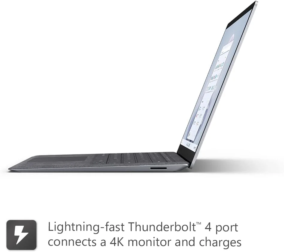لپ تاپ فوق العاده باریک مایکروسافت Surface Laptop 5 با صفحه لمسی 13.5 اینچی - نقره ای - پردازنده Intel EVO نسل 12 Core i5، رم 8 گیگابایتی، SSD 512 گیگابایتی، ویندوز 11 هوم، دوشاخه UK، مدل 2022 لپ تاپ فوق العاده باریک مایکروسافت Surface Laptop 5 با صفحه لمسی 13.5 اینچی - نقره ای - پردازنده Intel EVO نسل 12 Core i5، رم 8 گیگابایتی، SSD 512 گیگابایتی، ویندوز 11 هوم، دوشاخه UK، مدل 2022