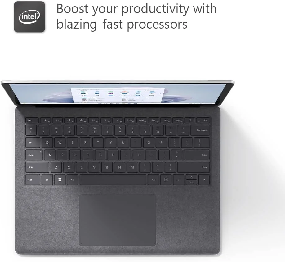 لپ تاپ فوق العاده باریک مایکروسافت Surface Laptop 5 با صفحه لمسی 13.5 اینچی - نقره ای - پردازنده Intel EVO نسل 12 Core i5، رم 8 گیگابایتی، SSD 512 گیگابایتی، ویندوز 11 هوم، دوشاخه UK، مدل 2022 لپ تاپ فوق العاده باریک مایکروسافت Surface Laptop 5 با صفحه لمسی 13.5 اینچی - نقره ای - پردازنده Intel EVO نسل 12 Core i5، رم 8 گیگابایتی، SSD 512 گیگابایتی، ویندوز 11 هوم، دوشاخه UK، مدل 2022