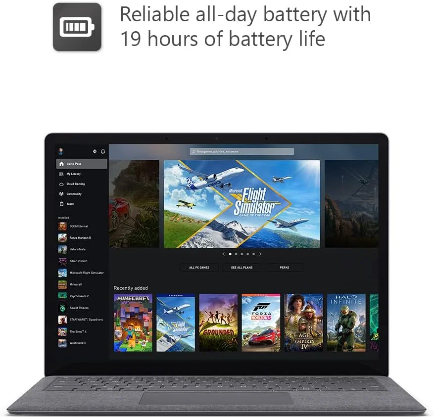 لپ تاپ فوق العاده باریک مایکروسافت Surface Laptop 5 با صفحه لمسی 13.5 اینچی - نقره ای - پردازنده Intel EVO نسل 12 Core i5، رم 8 گیگابایتی، SSD 512 گیگابایتی، ویندوز 11 هوم، دوشاخه UK، مدل 2022 لپ تاپ فوق العاده باریک مایکروسافت Surface Laptop 5 با صفحه لمسی 13.5 اینچی - نقره ای - پردازنده Intel EVO نسل 12 Core i5، رم 8 گیگابایتی، SSD 512 گیگابایتی، ویندوز 11 هوم، دوشاخه UK، مدل 2022