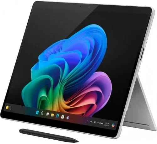 لپتاپ/تبلت 2 در 1 مایکروسافت سرفیس پرو (2024)، ویندوز 11 Copilot+ PC، نمایشگر لمسی 13 اینچی، Snapdragon X Plus (10 هستهای)، 16 گیگابایت رم، 256 گیگابایت حافظه، پلاتینیوم لپتاپ/تبلت 2 در 1 مایکروسافت سرفیس پرو (2024)، ویندوز 11 Copilot+ PC، نمایشگر لمسی 13 اینچی، Snapdragon X Plus (10 هستهای)، 16 گیگابایت رم، 256 گیگابایت حافظه، پلاتینیوم