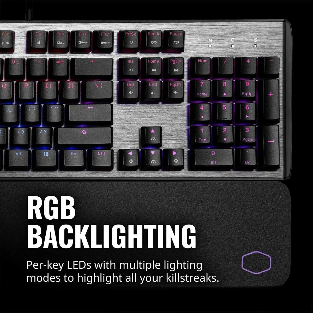 کیبورد گیمینگ RGB کولر مستر CK550 V2 با سوئیچ قرمز کیبورد گیمینگ RGB کولر مستر CK550 V2 با سوئیچ قرمز
