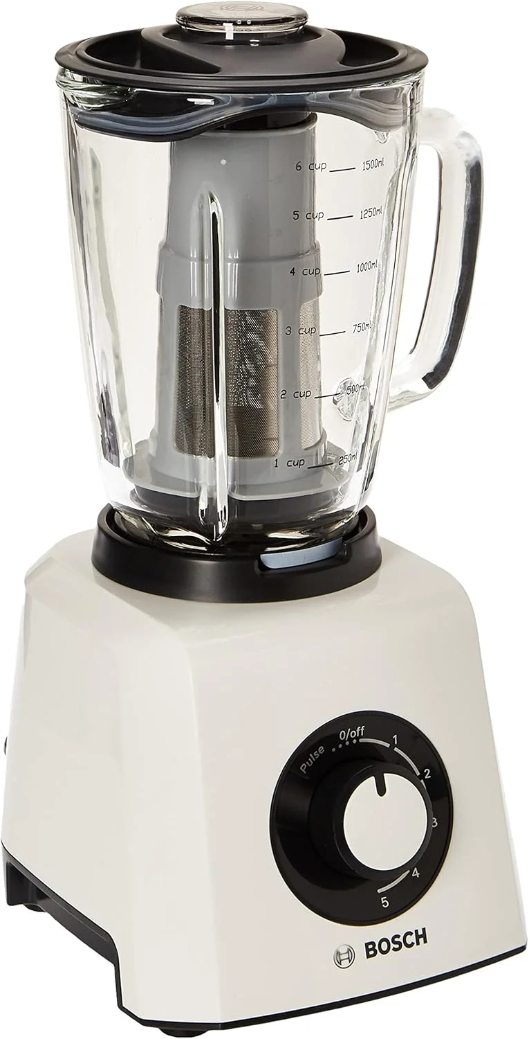 آبمیوه گیری سانتریفیوژ بوش VitaJuice 3 700 وات آبی، نقره ای - Mmb33G5Bgb "حداقل 1 سال گارانتی سازنده"