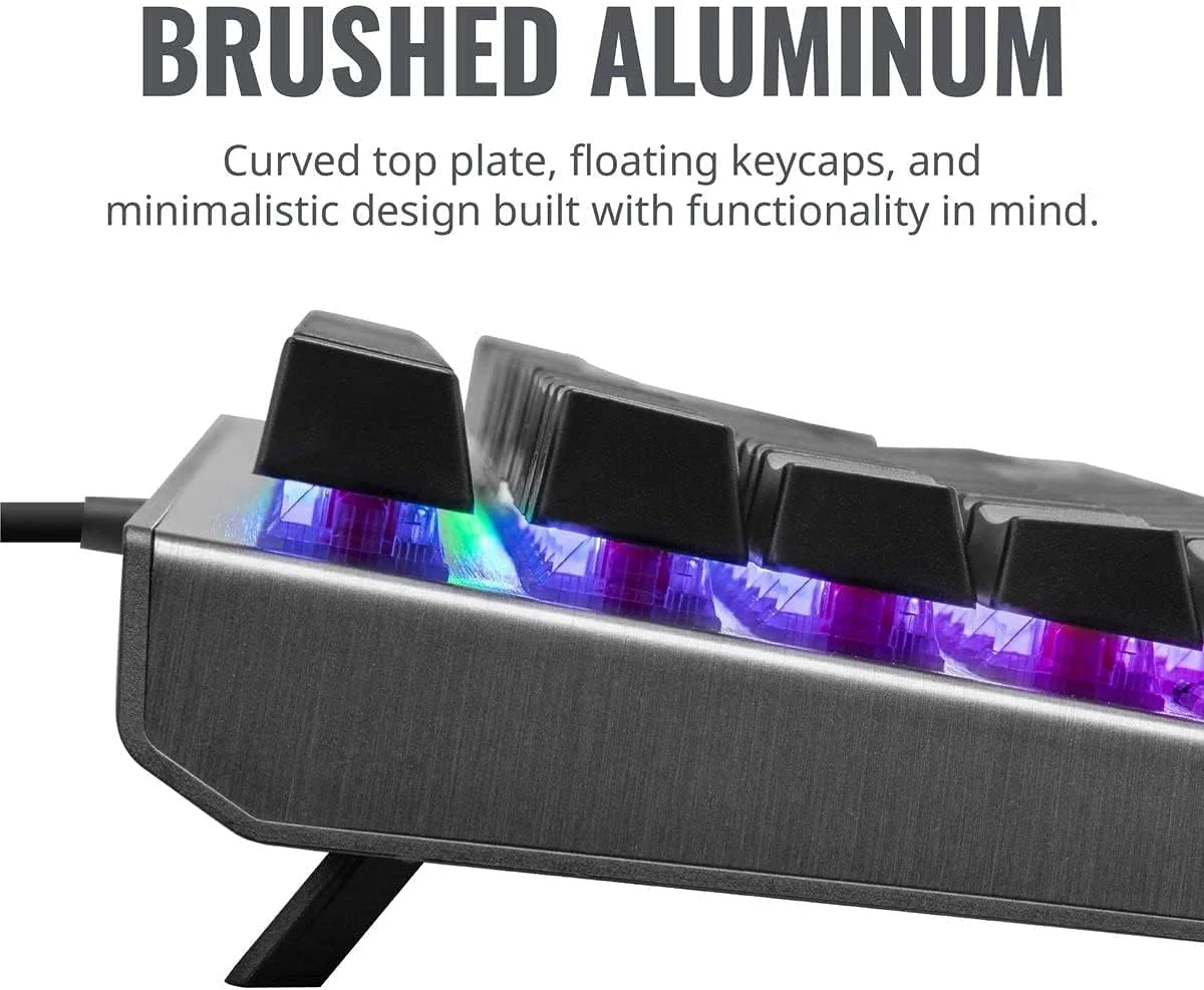 کیبورد گیمینگ RGB کولر مستر CK550 V2 با سوئیچ قرمز کیبورد گیمینگ RGB کولر مستر CK550 V2 با سوئیچ قرمز