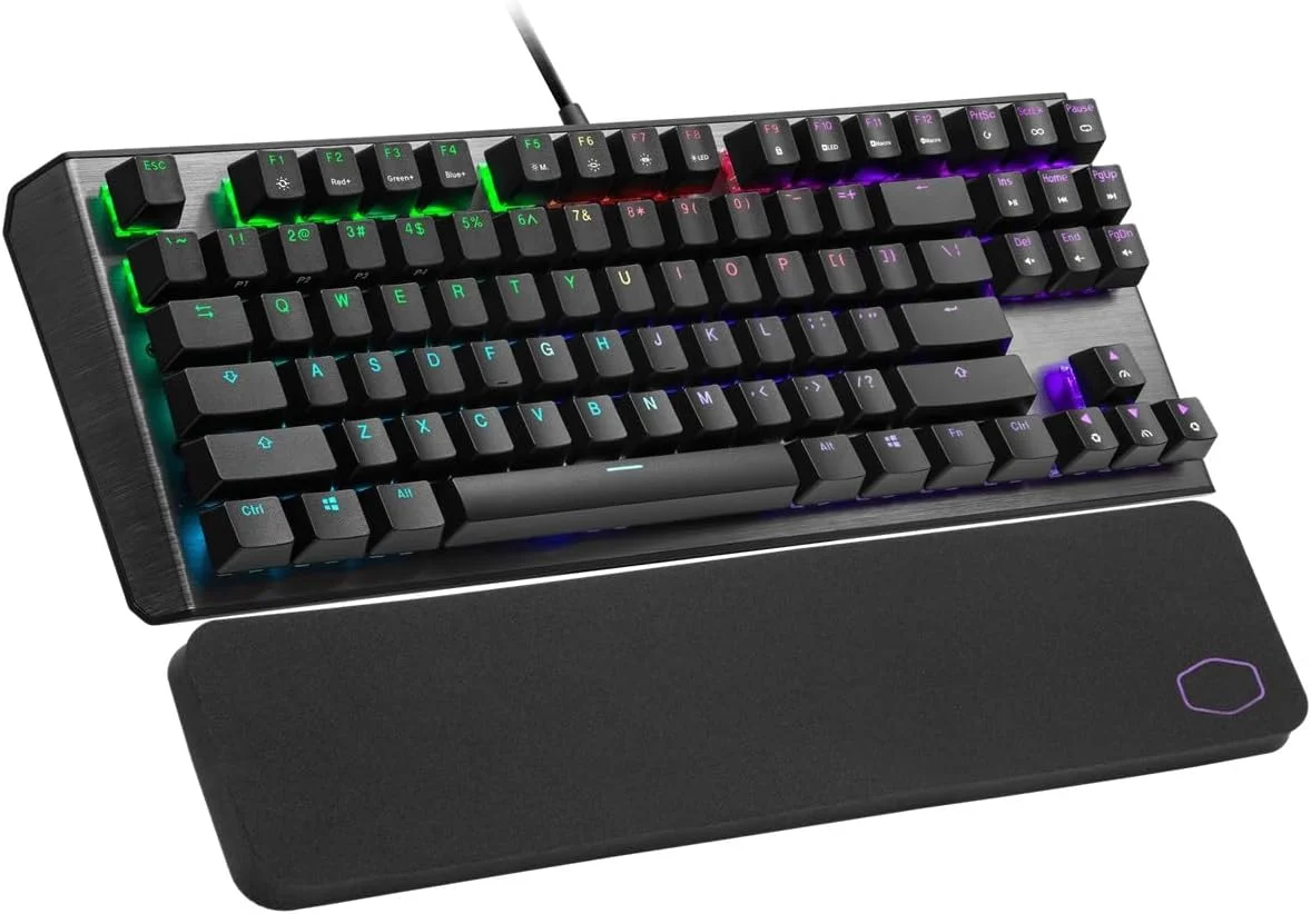 کیبورد Cooler Master CK530 V2 با طرح بندی عربی، قرمز کیبورد Cooler Master CK530 V2 با طرح بندی عربی، قرمز