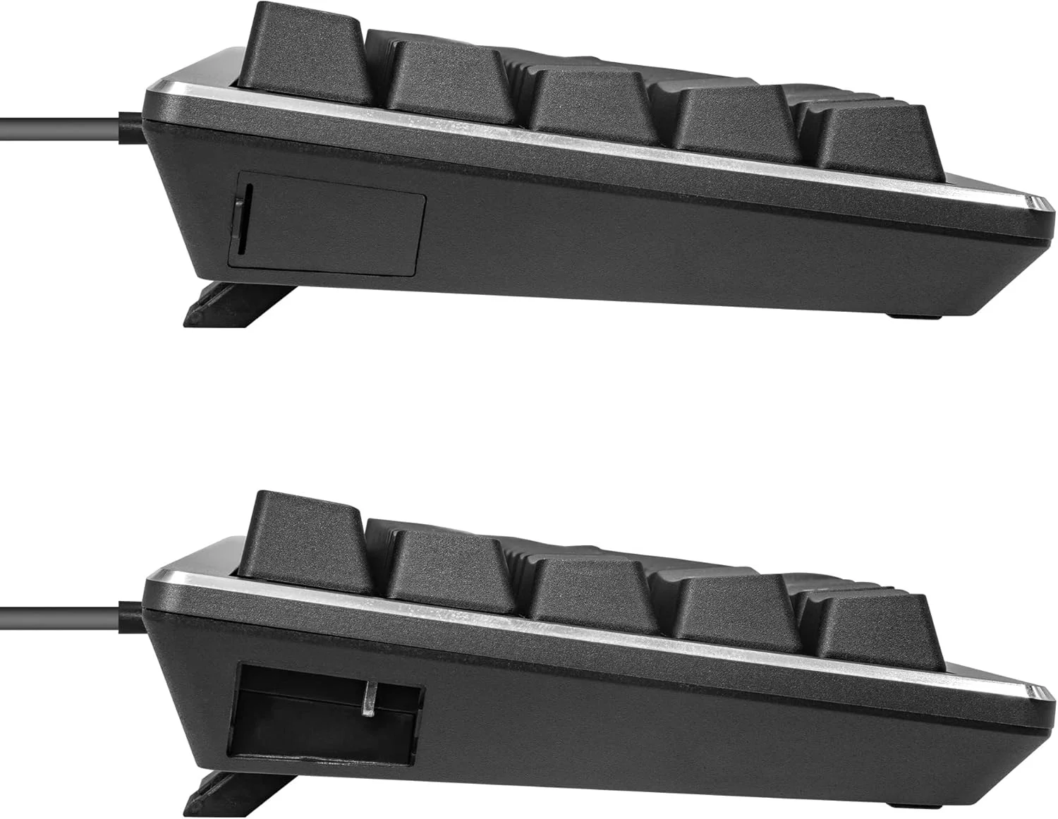 کیبورد گیمینگ مکانیکی 65% خاکستری فضایی Cooler Master CK720 با قابلیت تعویض سریع سوییچ، سوییچهای Kailh Box V2 Soft Click White، نورپردازی RGB قابل تنظیم، اتصال USB-C، دکمه چرخشی 3 طرفه، طرح QWERTY (CK-720-GKKW1-US) کیبورد گیمینگ مکانیکی 65% خاکستری فضایی Cooler Master CK720 با قابلیت تعویض سریع سوییچ، سوییچهای Kailh Box V2 Soft Click White، نورپردازی RGB قابل تنظیم، اتصال USB-C، دکمه چرخشی 3 طرفه، طرح QWERTY (CK-720-GKKW1-US)