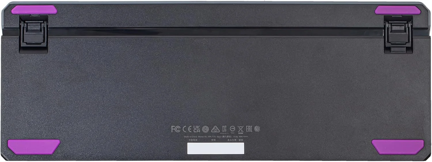 کیبورد گیمینگ مکانیکی وایرلس RGB کولر مستر MK770 با سوییچ کایله باکس V2 سافت کلیک، ساختار مفصلی، قابلیت تعویض سریع، بلوتوث 2.4 گیگاهرتز و دکمه لمسی کیبورد گیمینگ مکانیکی وایرلس RGB کولر مستر MK770 با سوییچ کایله باکس V2 سافت کلیک، ساختار مفصلی، قابلیت تعویض سریع، بلوتوث 2.4 گیگاهرتز و دکمه لمسی